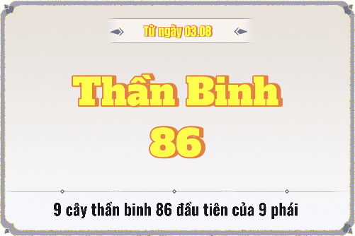 Đua TOP Thần Binh 86 Máy Chủ Thập Diện Mai Phục