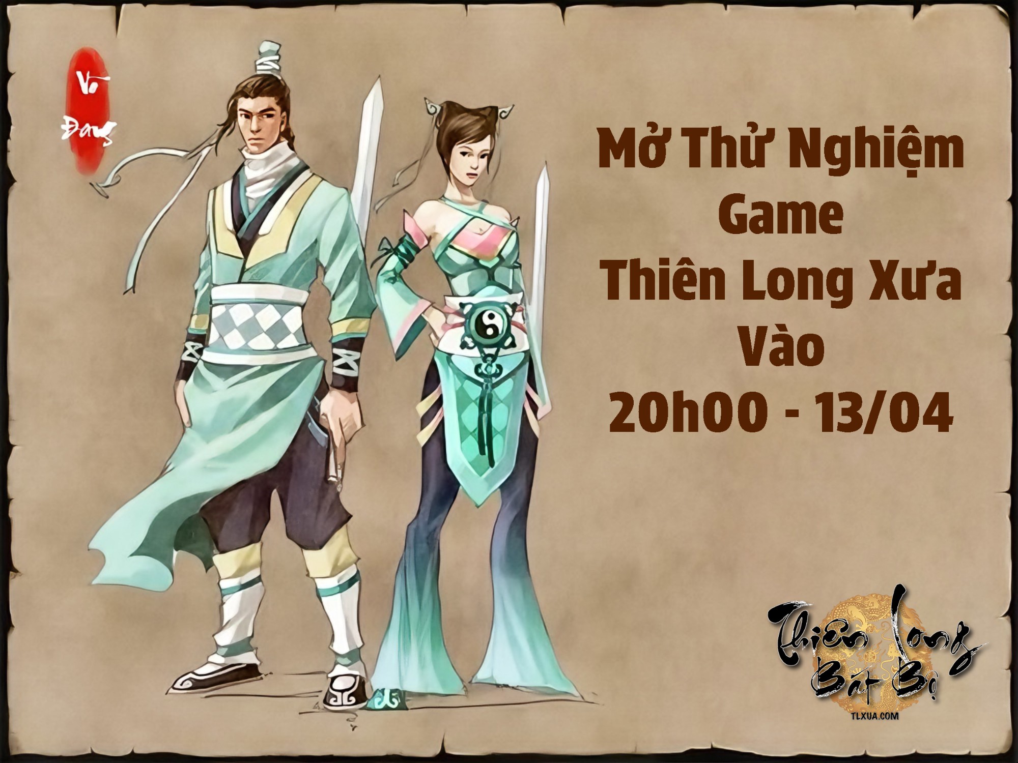 Thông Báo Mở Thử Nghiệm Game Thiên Long Xưa Vào 20h00 Ngày 13/04/2024